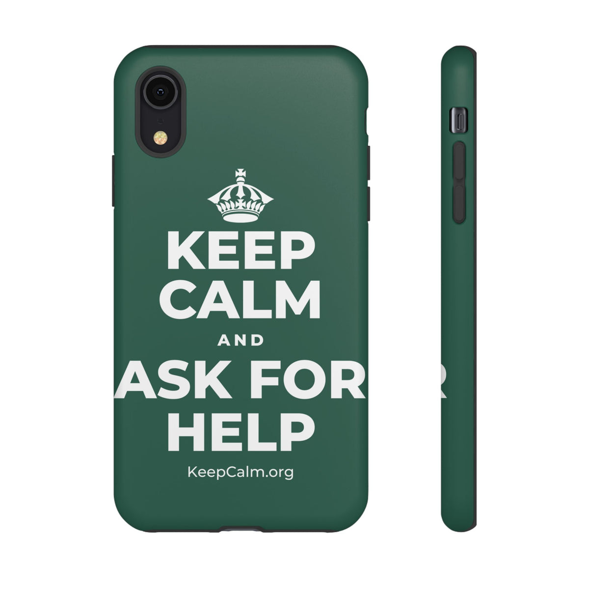 KEEP CALM AND ASK FOR HELP Phone Case