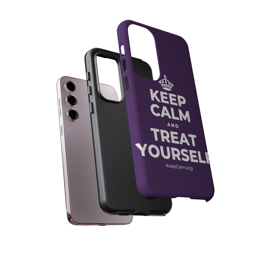 KEEP CALM AND TREAT YOURSELF Phone Case