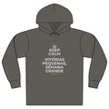KEEP CALM E VITÓRIAS PEQUENAS, SEMANA GRANDE Organic Hoodie Tee