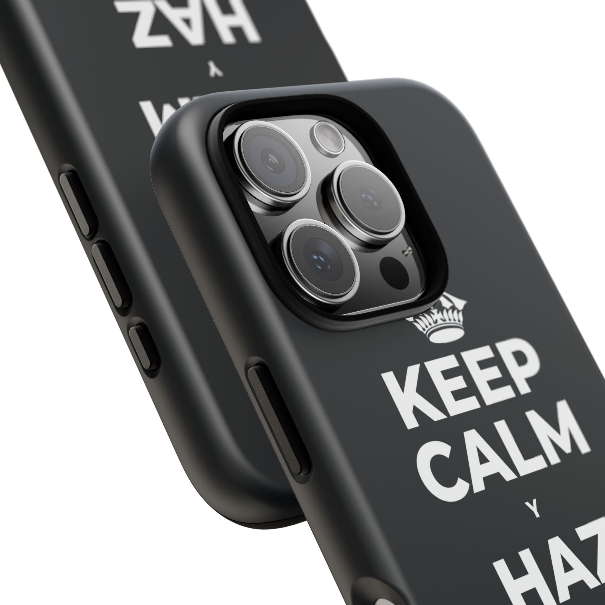 KEEP CALM Y HAZ COSAS DIFÍCILES Phone Case (Dark)