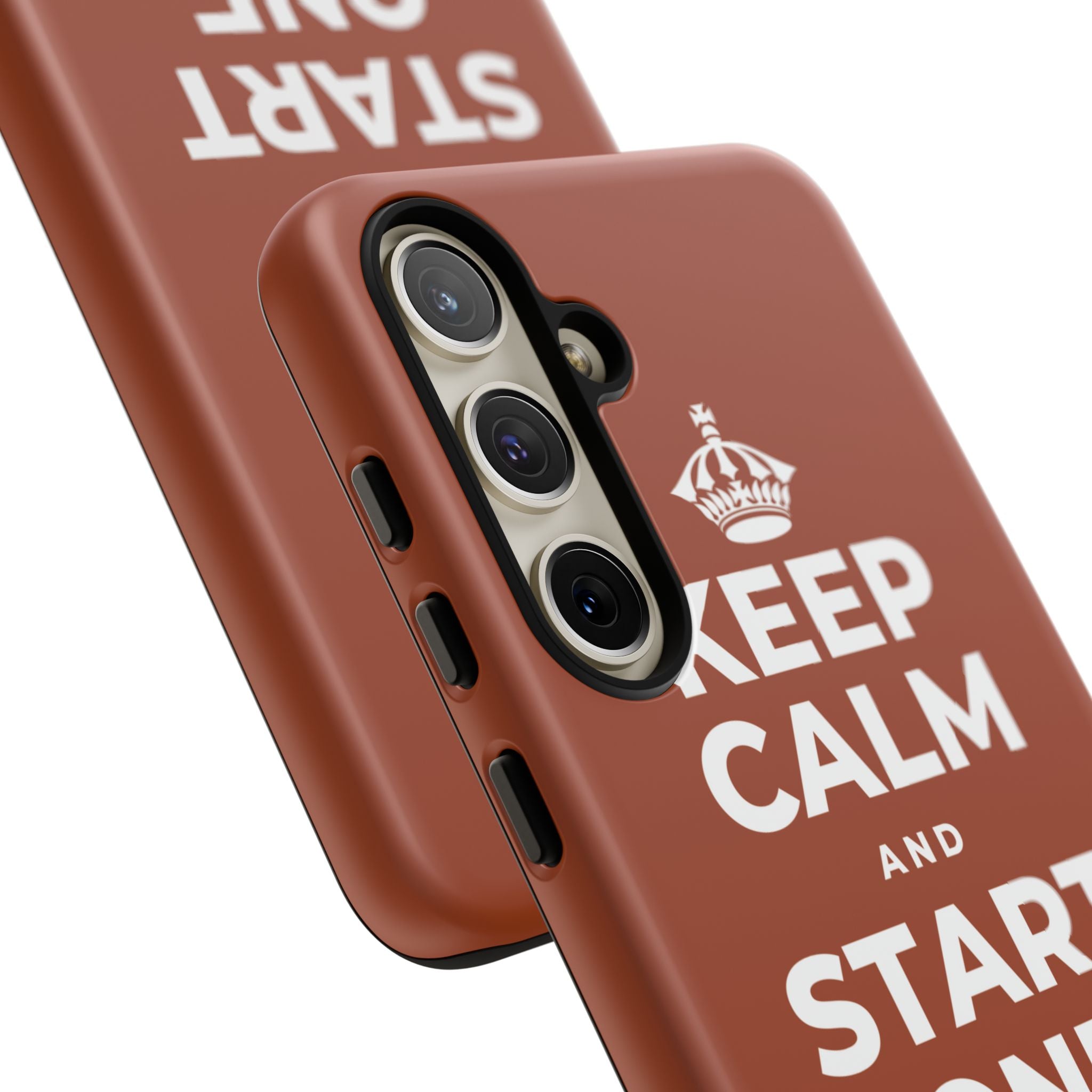 KEEP CALM AND START ONE FRESH PAGE Phone Case