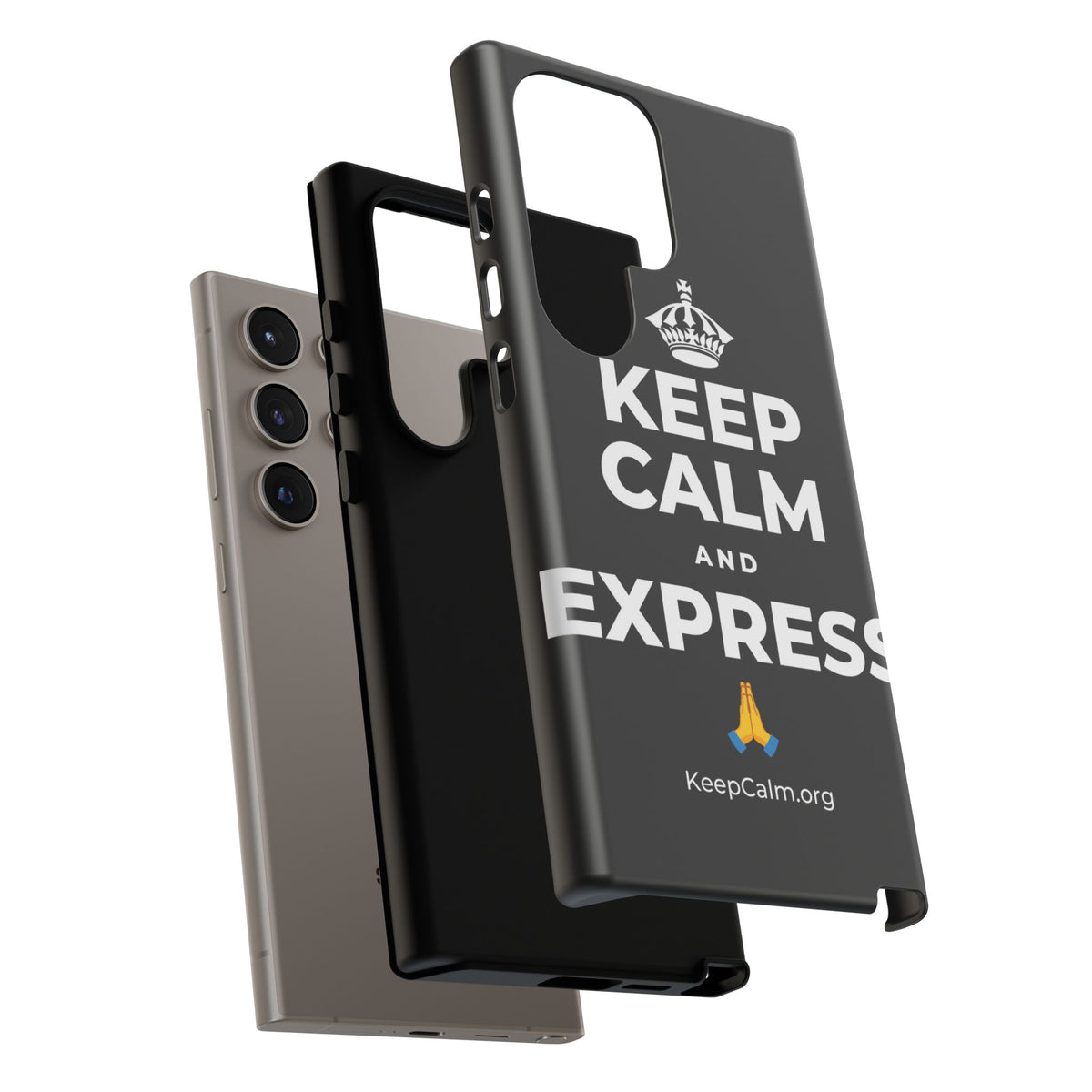 KEEP CALM AND EXPRESS 🙏 Phone Case