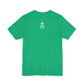 KEEP CALM AND HUM YOUR FAVORITE TUNE T-Shirt (Baby Blue–Silver)