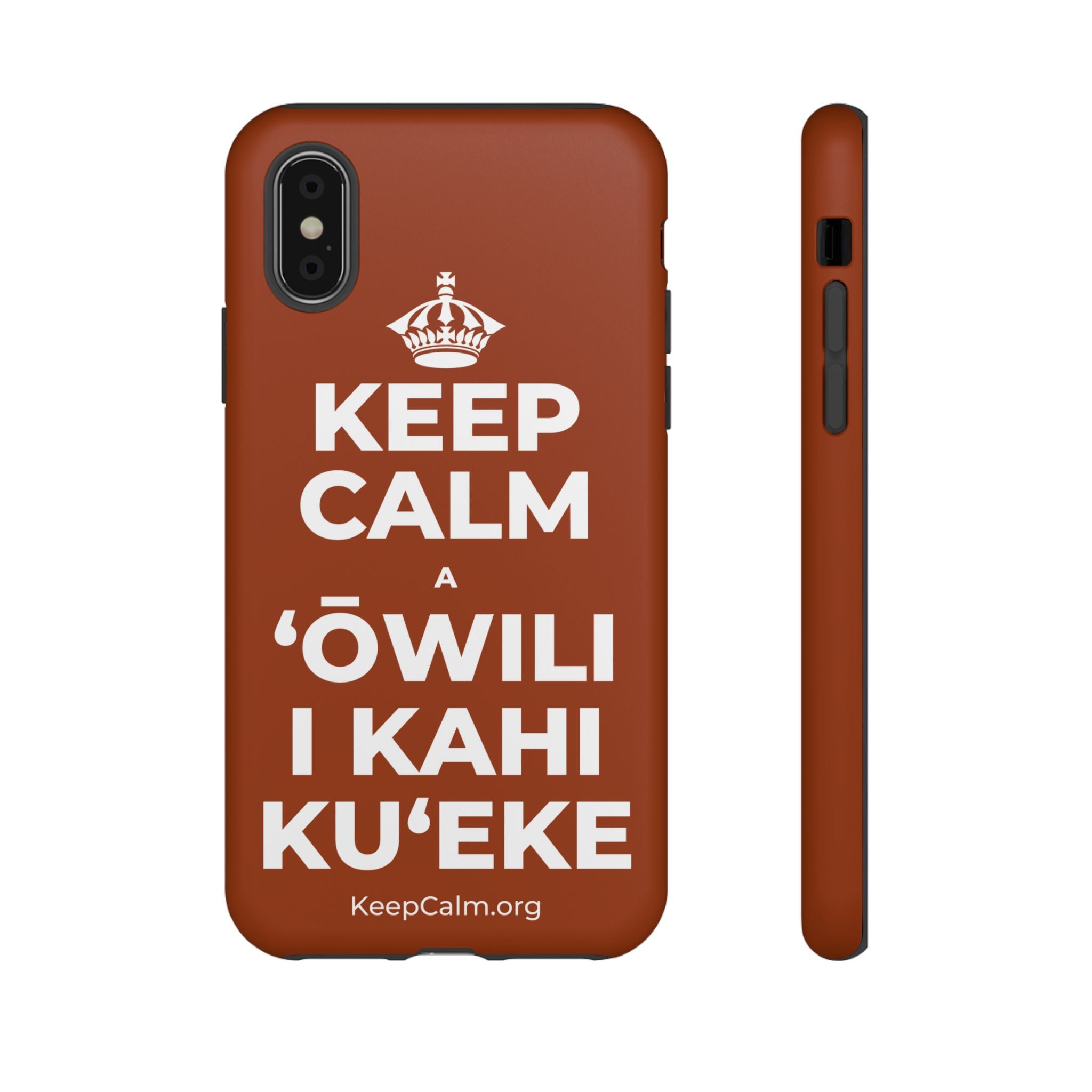 KEEP CALM A ʻŌWILI I KAHI KUʻEKE Phone Case