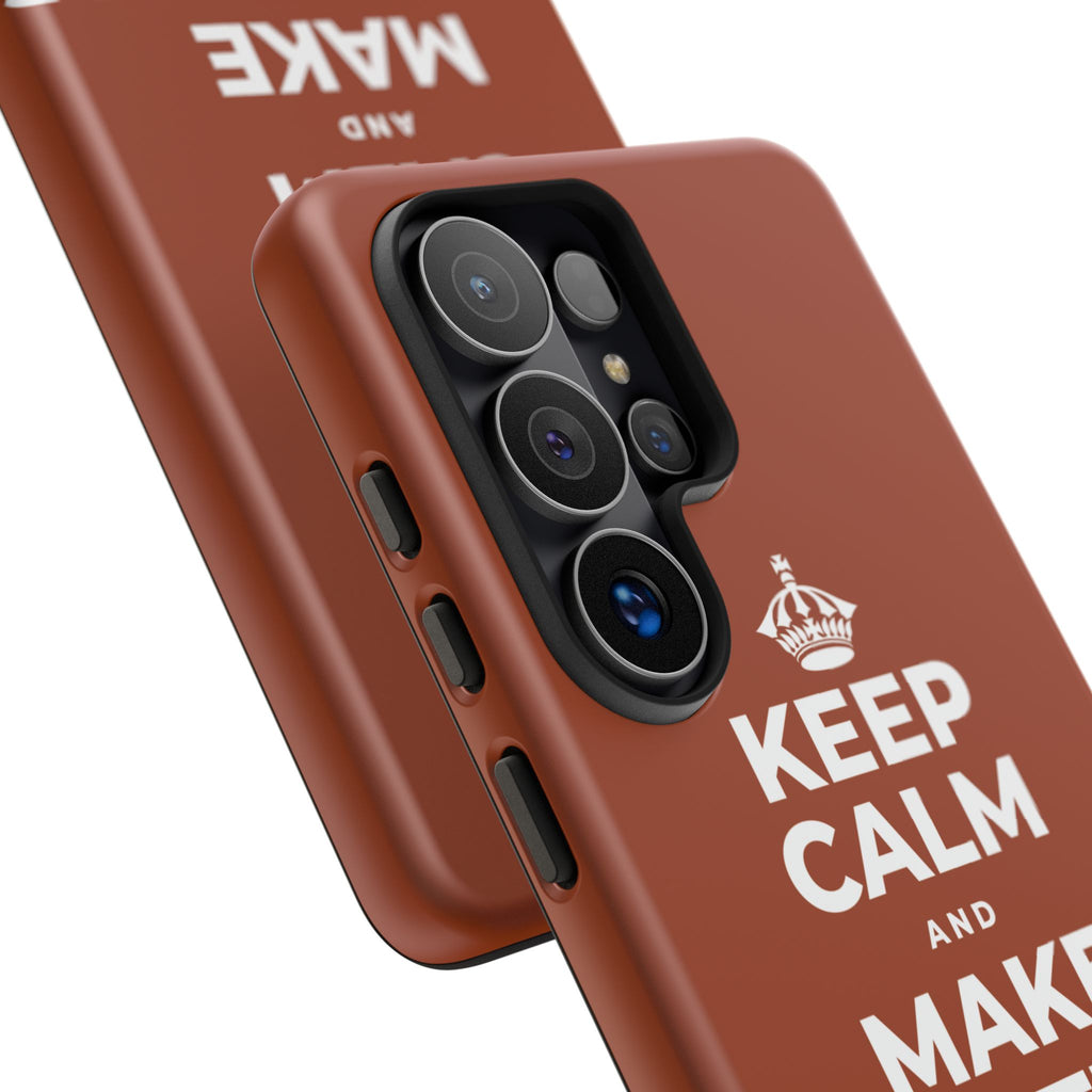 KEEP CALM AND MAKE SOMETHING TODAY Phone Case