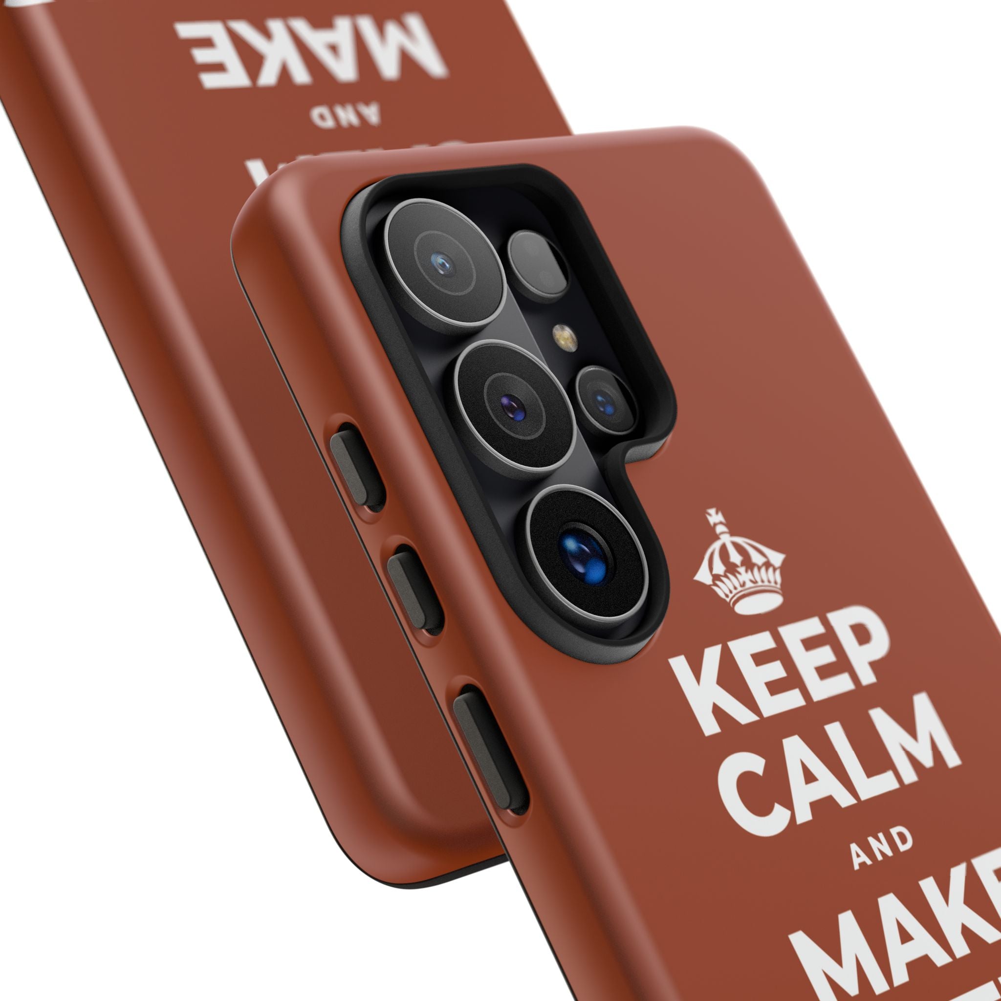 KEEP CALM AND MAKE SOMETHING TODAY Phone Case