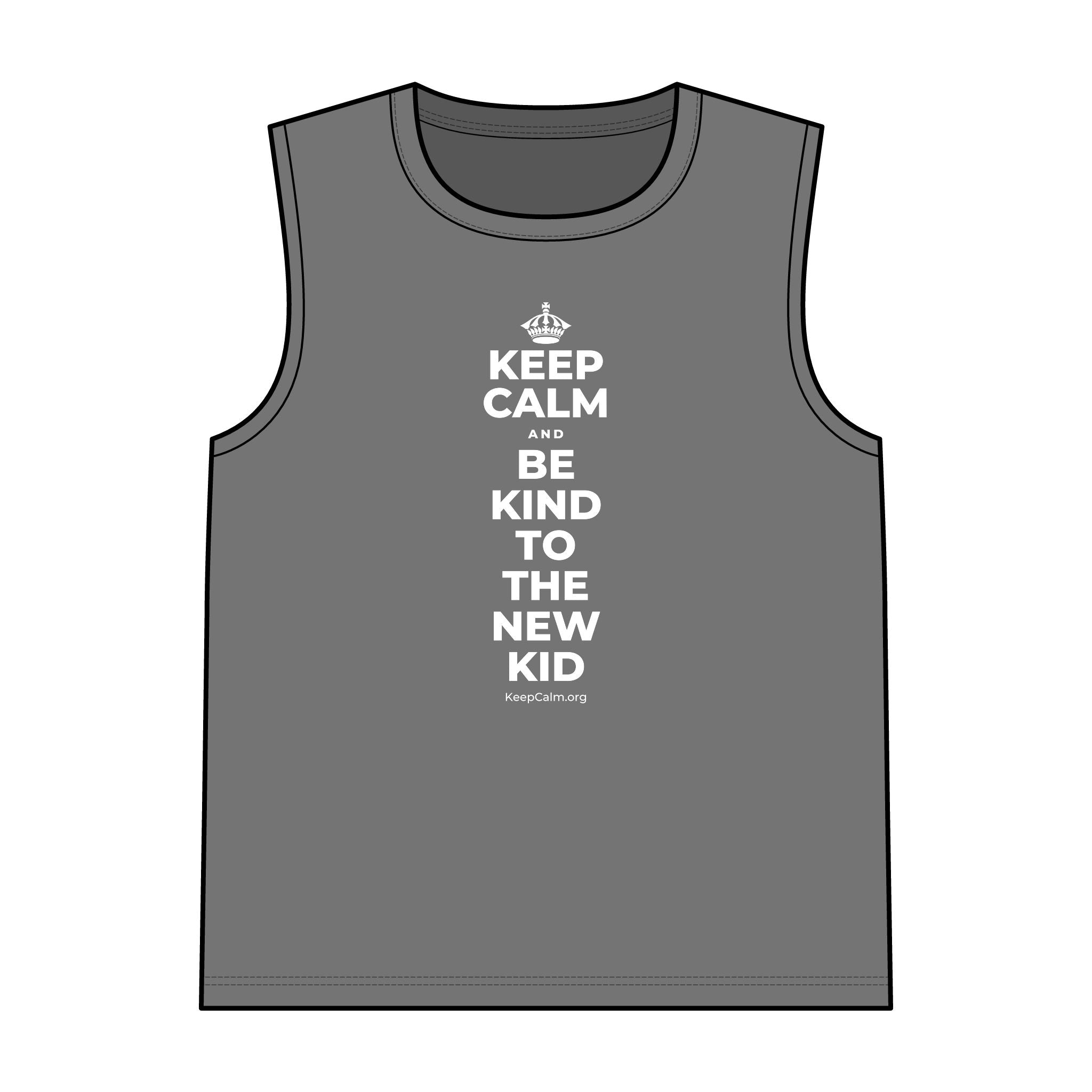 KEEP CALM AND BE KIND TO THE NEW KID Tank Top