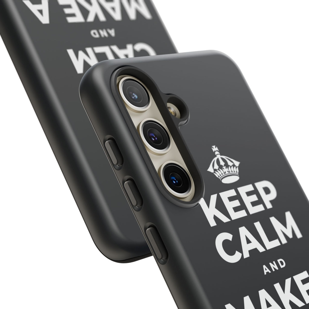 KEEP CALM AND MAKE A HAPPY MEMORY Phone Case (Dark)