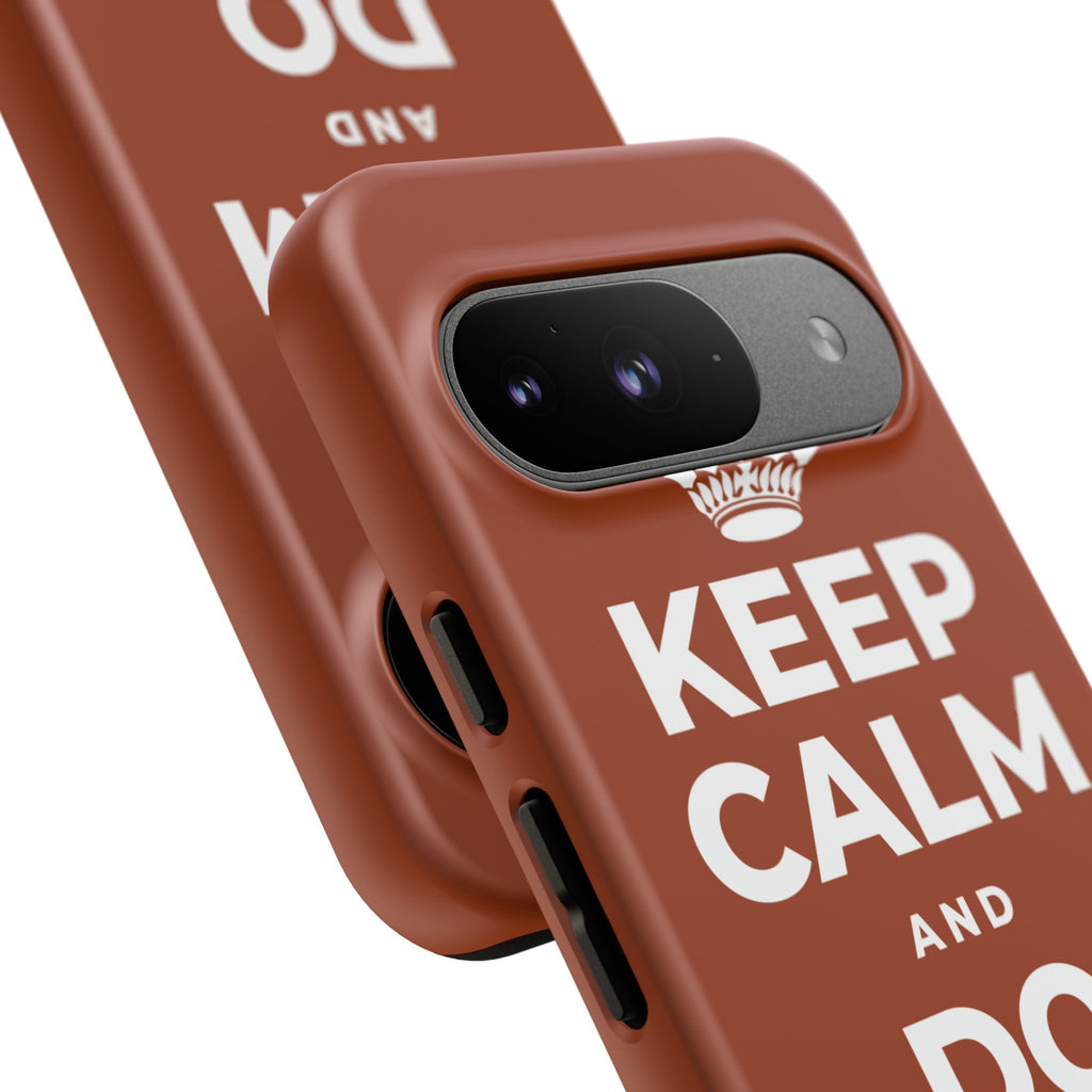 KEEP CALM AND DO LESS, GENTLY Phone Case