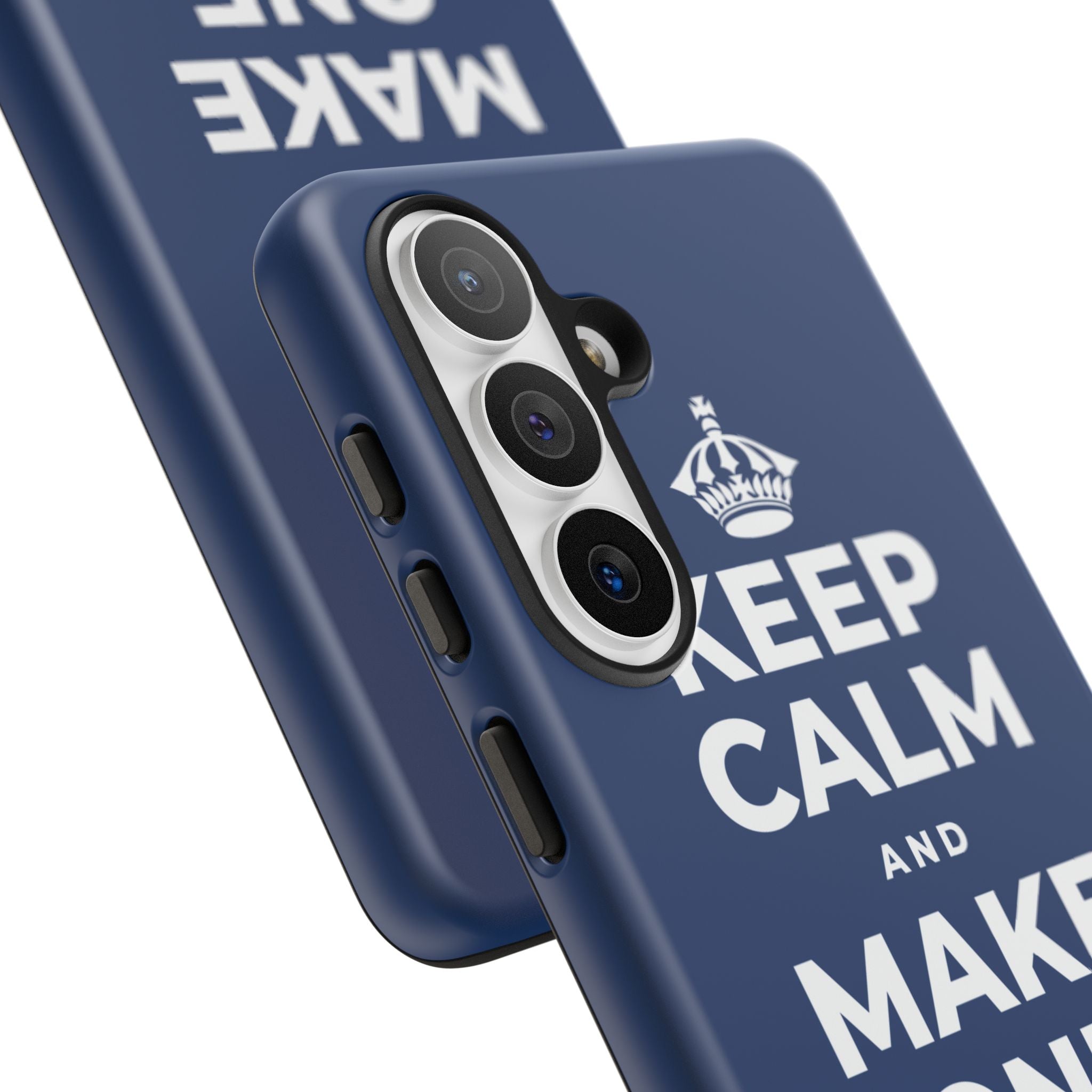 KEEP CALM AND MAKE ONE SMALL CHANGE Phone Case
