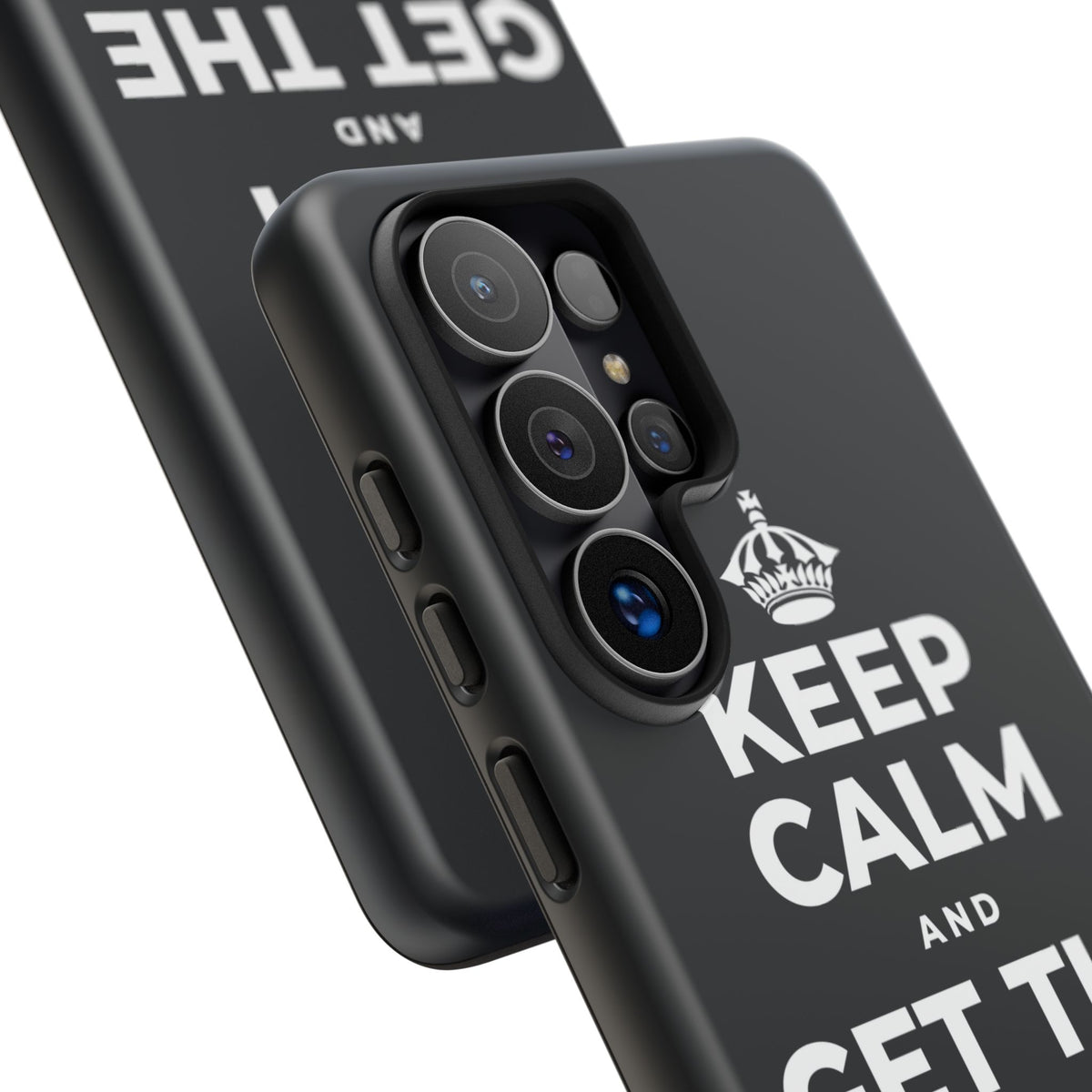 KEEP CALM AND GET THE PARTY STARTED Phone Case (Dark)