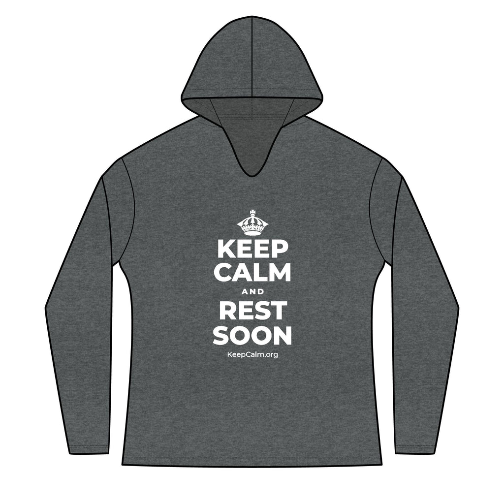 KEEP CALM AND REST SOON Women's Long Sleeve Hoodie
