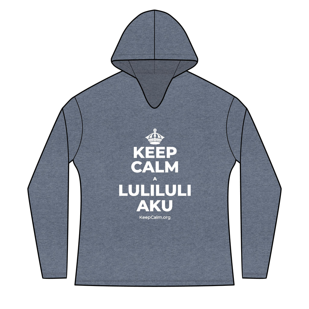 KEEP CALM A LULILULI AKU Women's Long Sleeve Hoodie