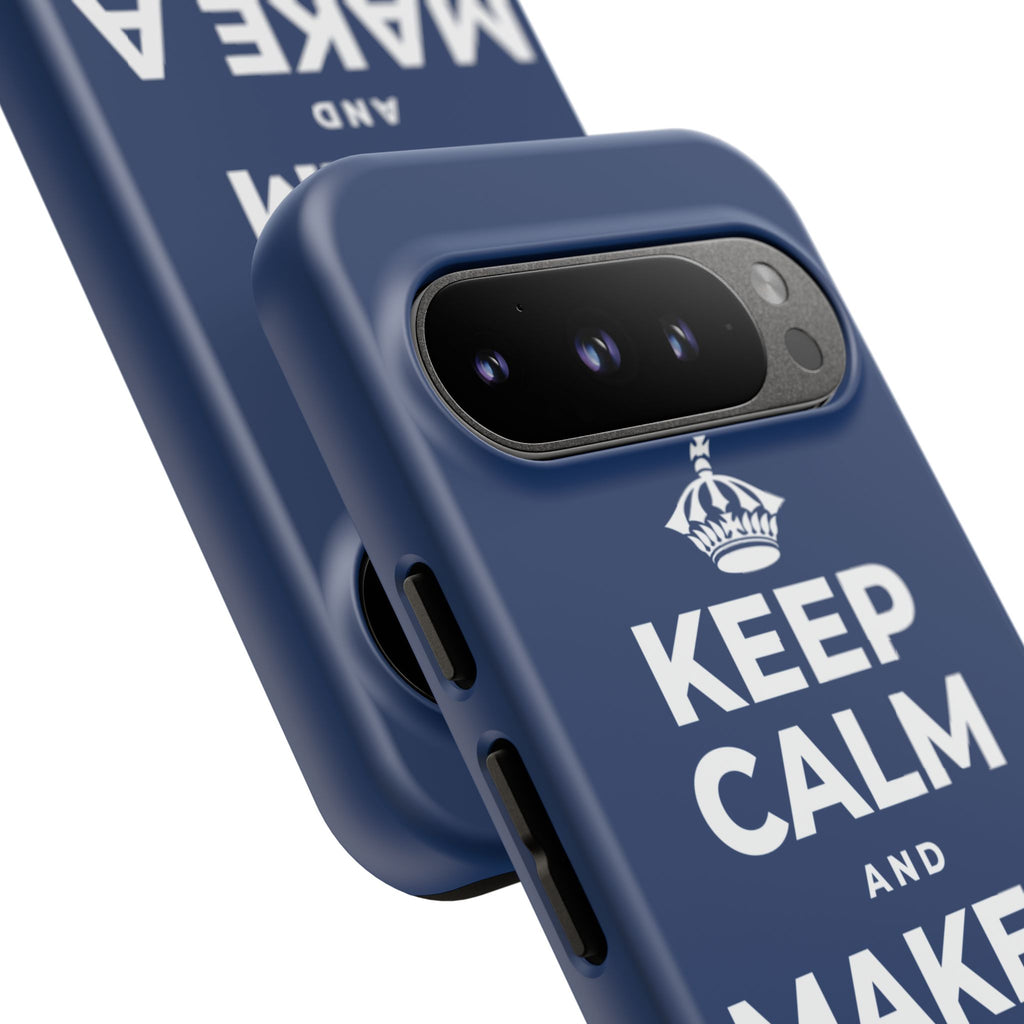 KEEP CALM AND MAKE A HAPPY MEMORY Phone Case