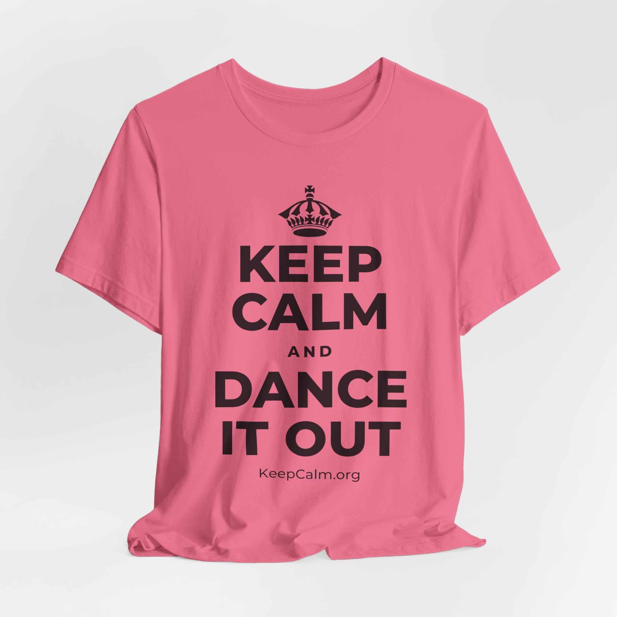 KEEP CALM AND DANCE IT OUT T-Shirt (Military Green–Autumn)
