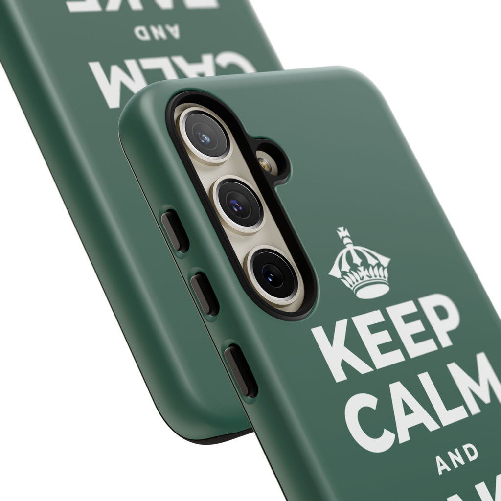 KEEP CALM AND TAKE FLIGHT Phone Case