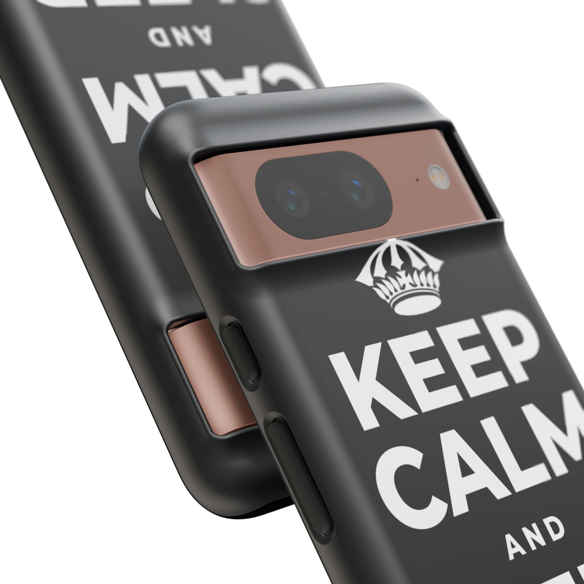 KEEP CALM AND SLEEP ON IT Phone Case (Dark)