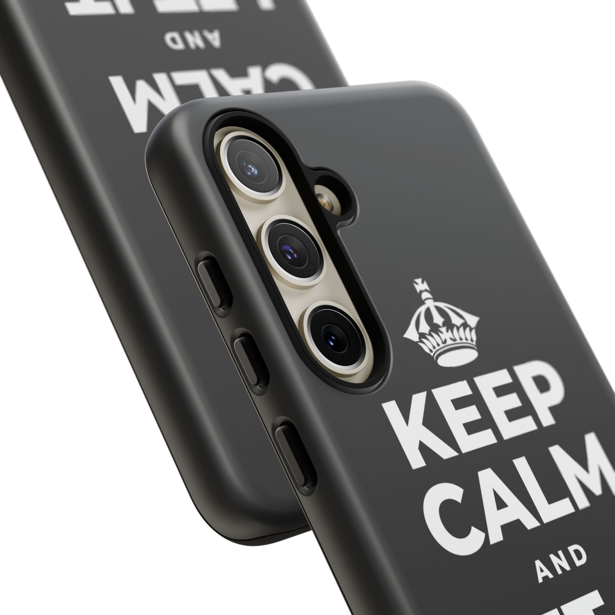 KEEP CALM AND LET IT RIDE Phone Case