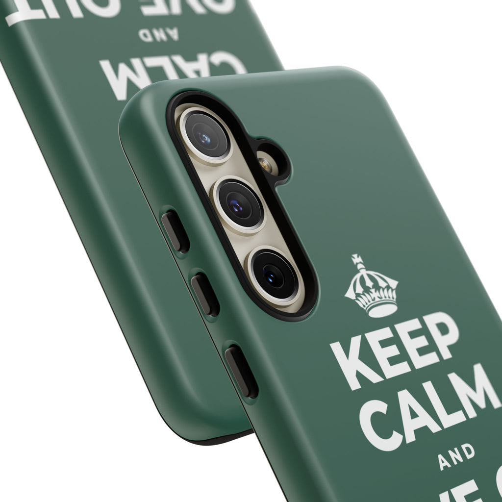 KEEP CALM AND LOVE OUT LOUD Phone Case