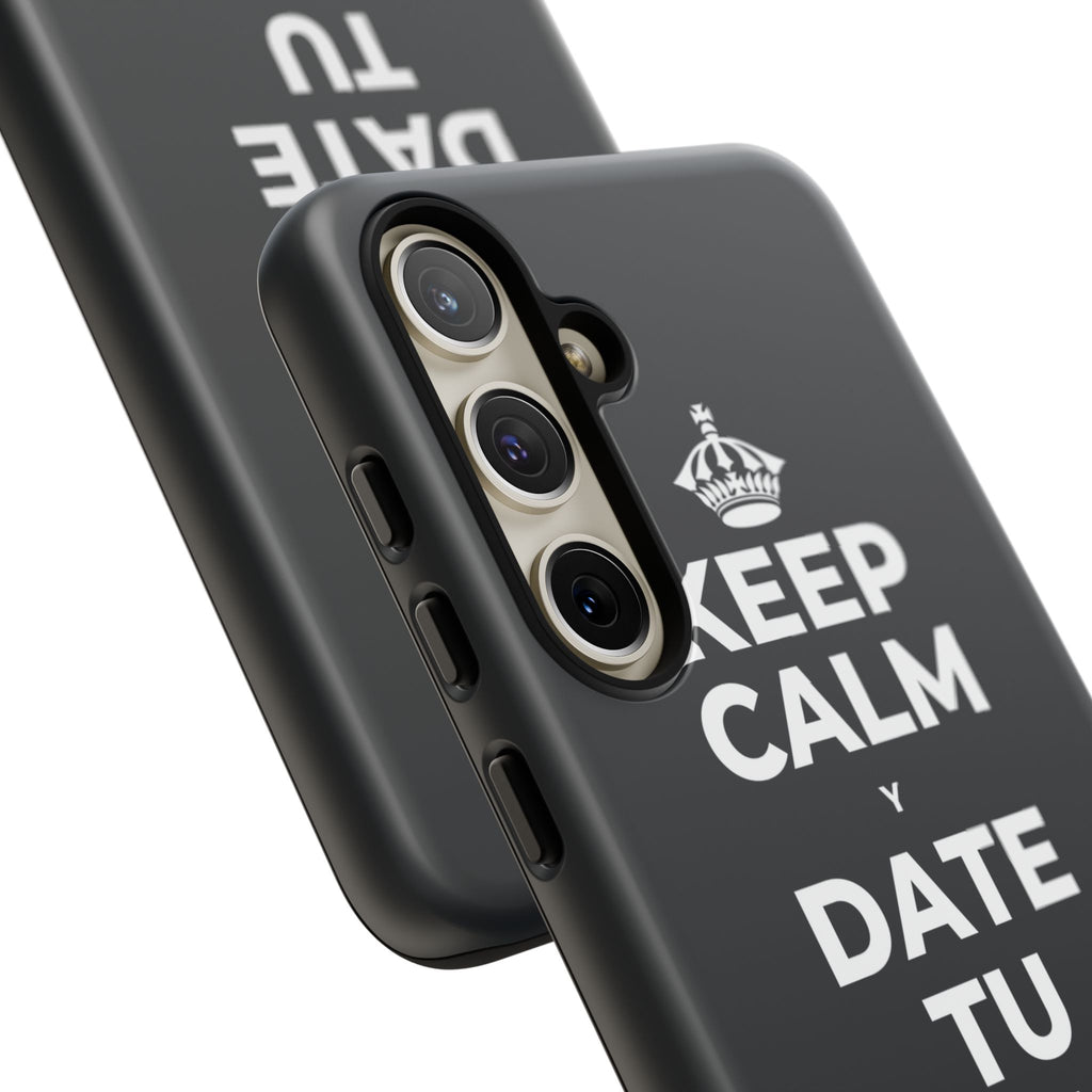 KEEP CALM Y DATE TU VUELTA DE HONOR Phone Case (Dark)