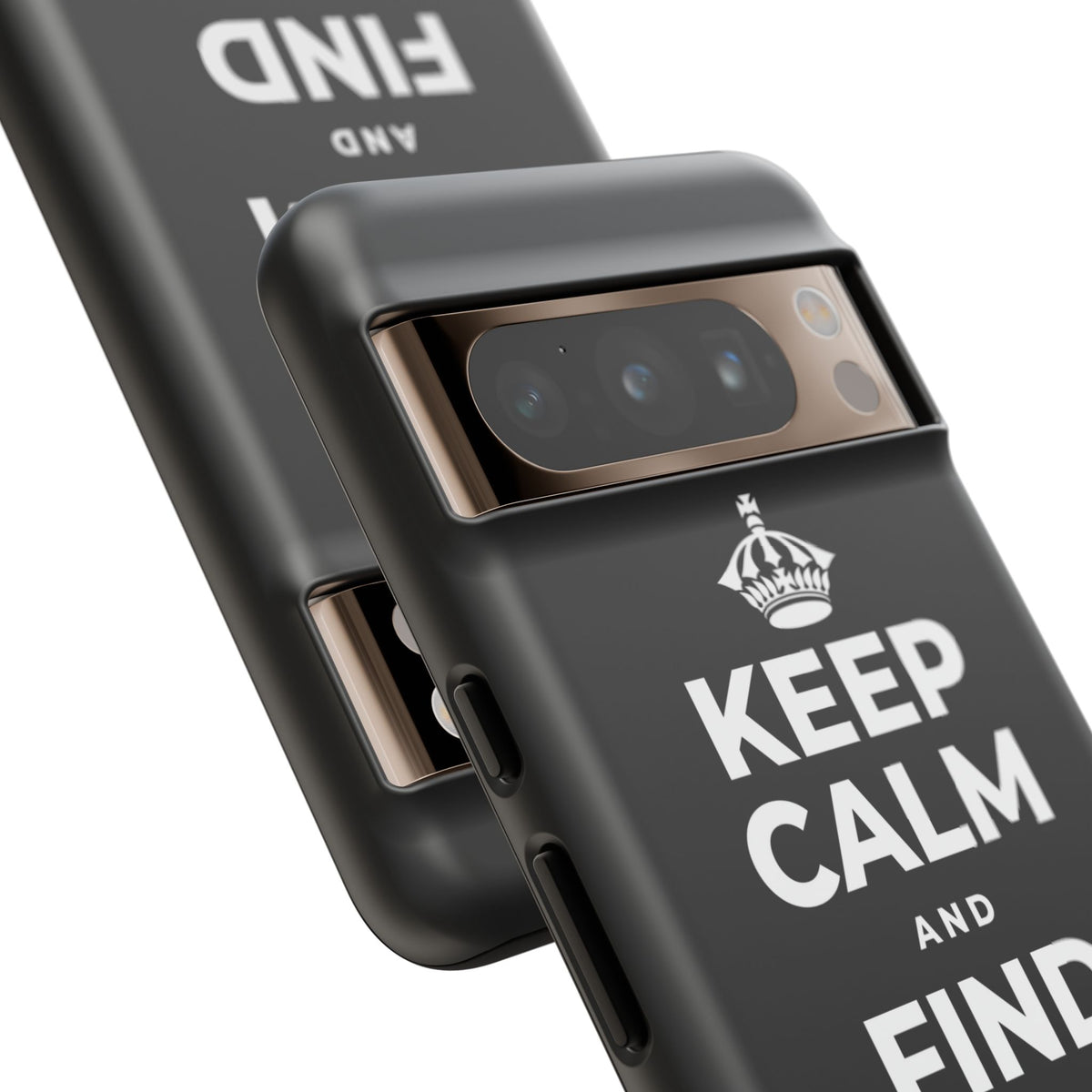 KEEP CALM AND FIND YOUR FIRE Phone Case