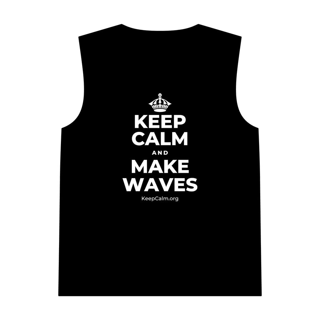 KEEP CALM AND MAKE WAVES Tank Top