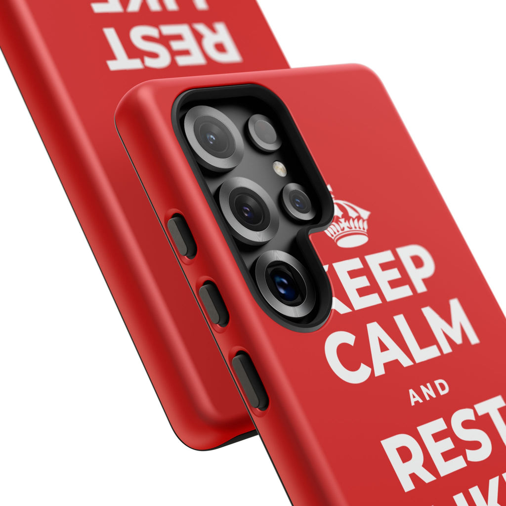 KEEP CALM AND REST LIKE THE SEASON Phone Case
