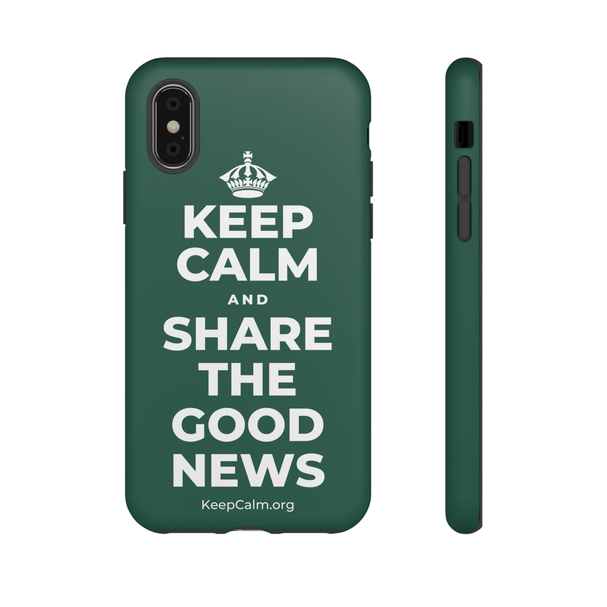 KEEP CALM AND SHARE THE GOOD NEWS Phone Case