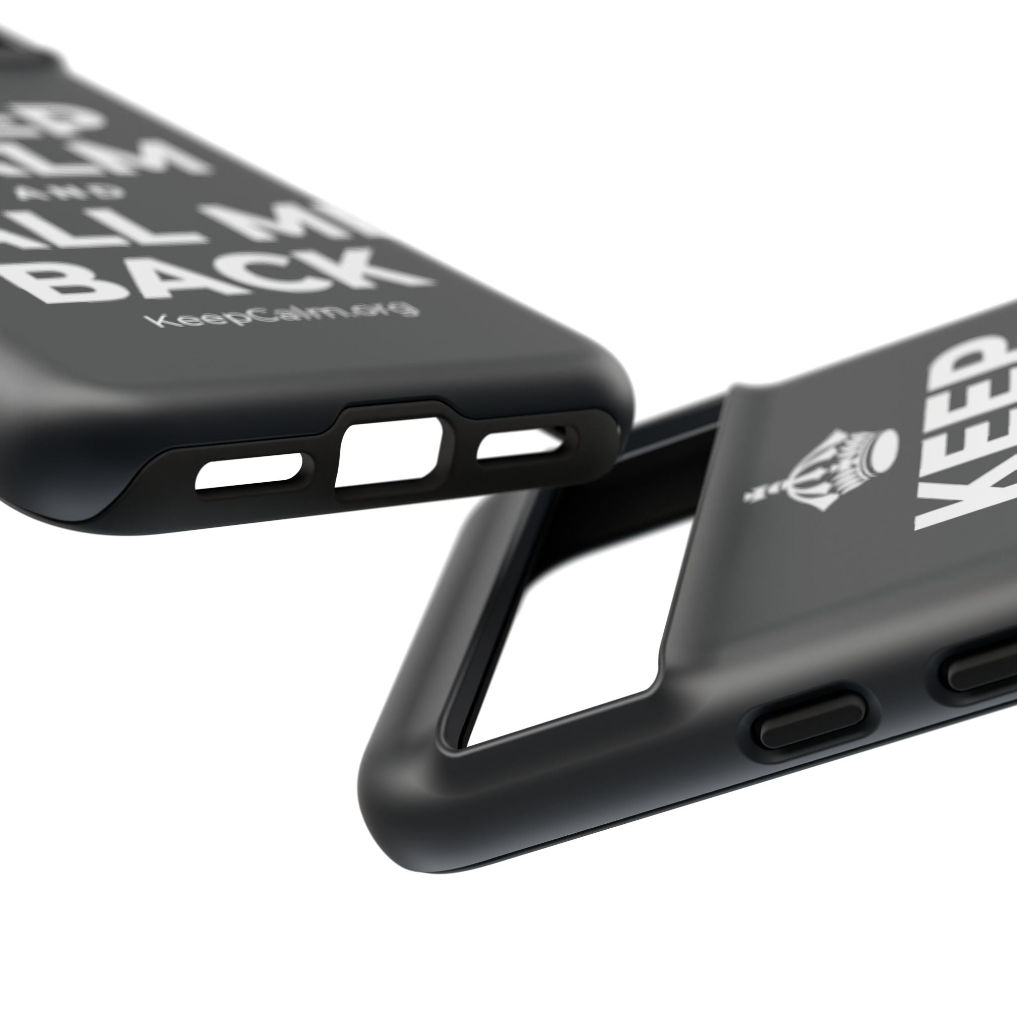 KEEP CALM AND CALL ME BACK Phone Case (Dark)
