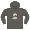 KEEP CALM AND TRUST YOURSELF Organic Hoodie Tee