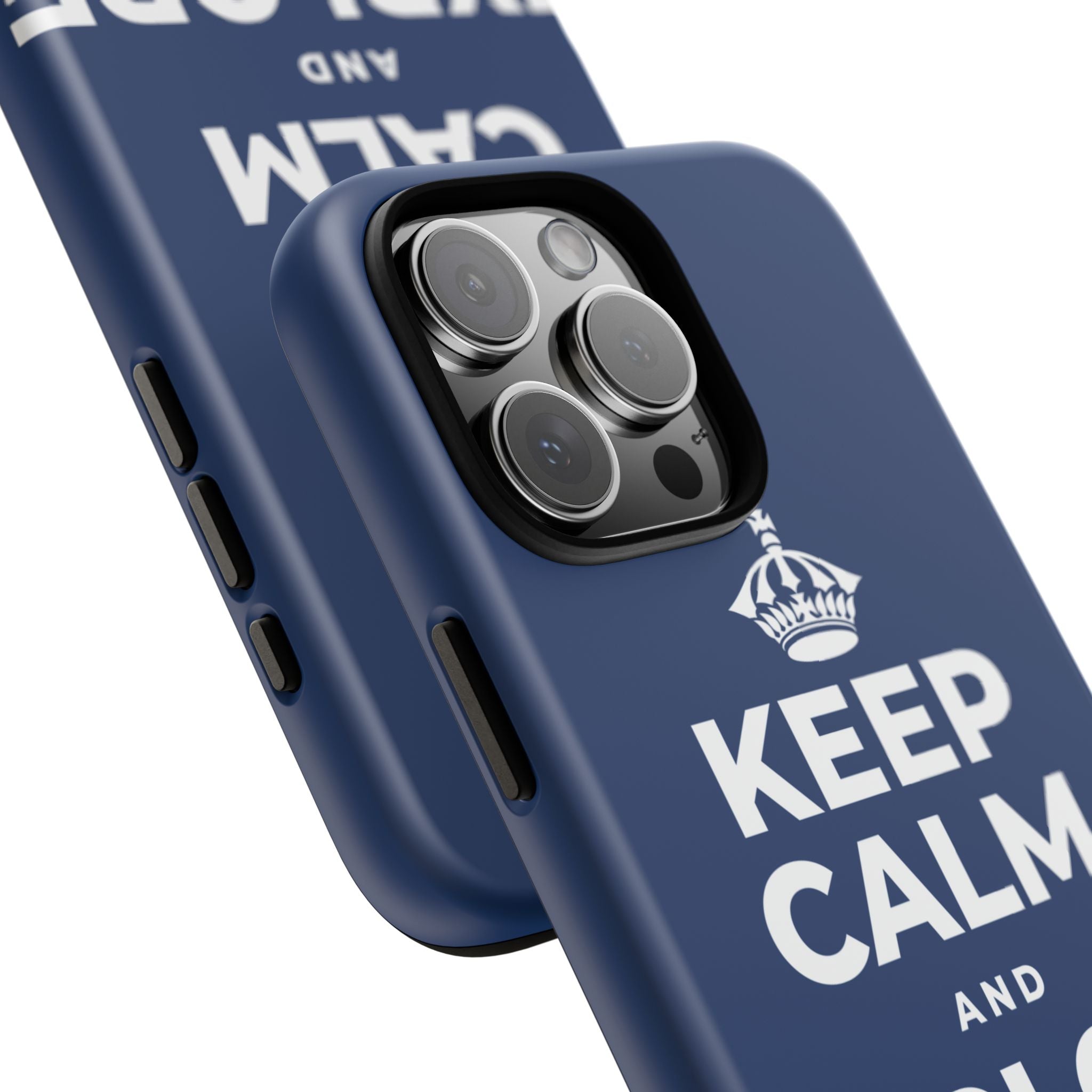 KEEP CALM AND EXPLORE NEARBY Phone Case