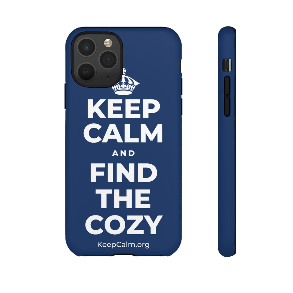 KEEP CALM AND FIND THE COZY Phone Case
