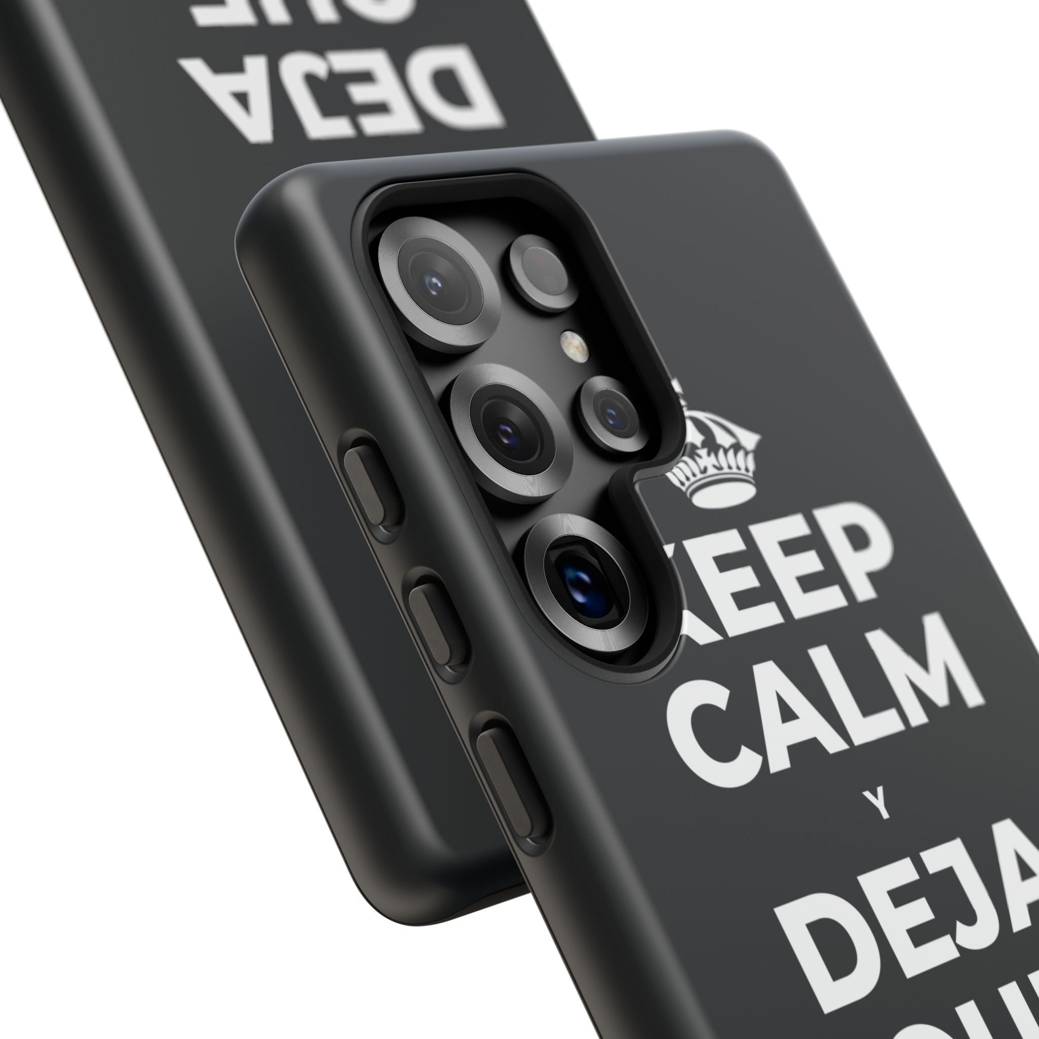 KEEP CALM Y DEJA QUE SE ENFRÍE Phone Case (Dark)