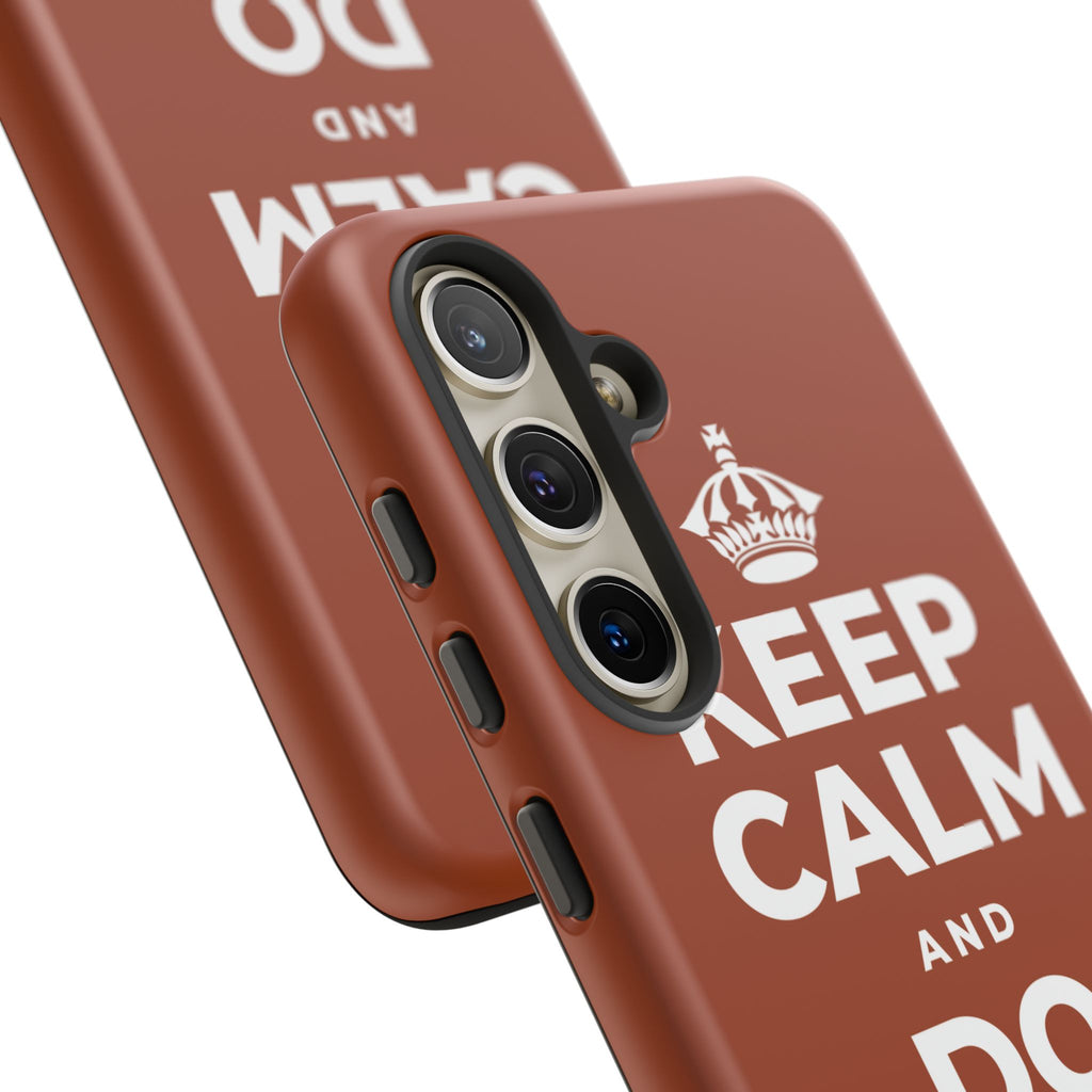 KEEP CALM AND DO LESS, GENTLY Phone Case