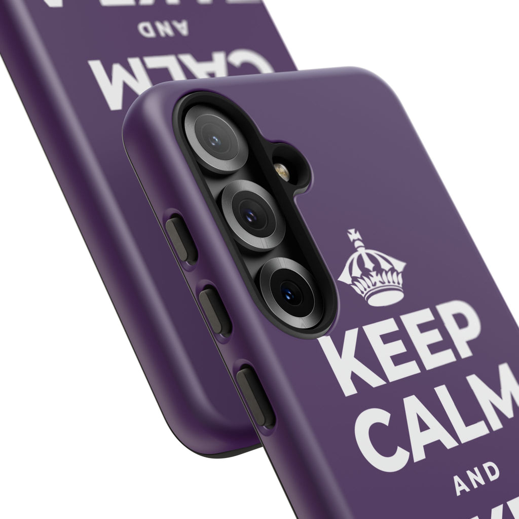 KEEP CALM AND TAKE A BREATH Phone Case