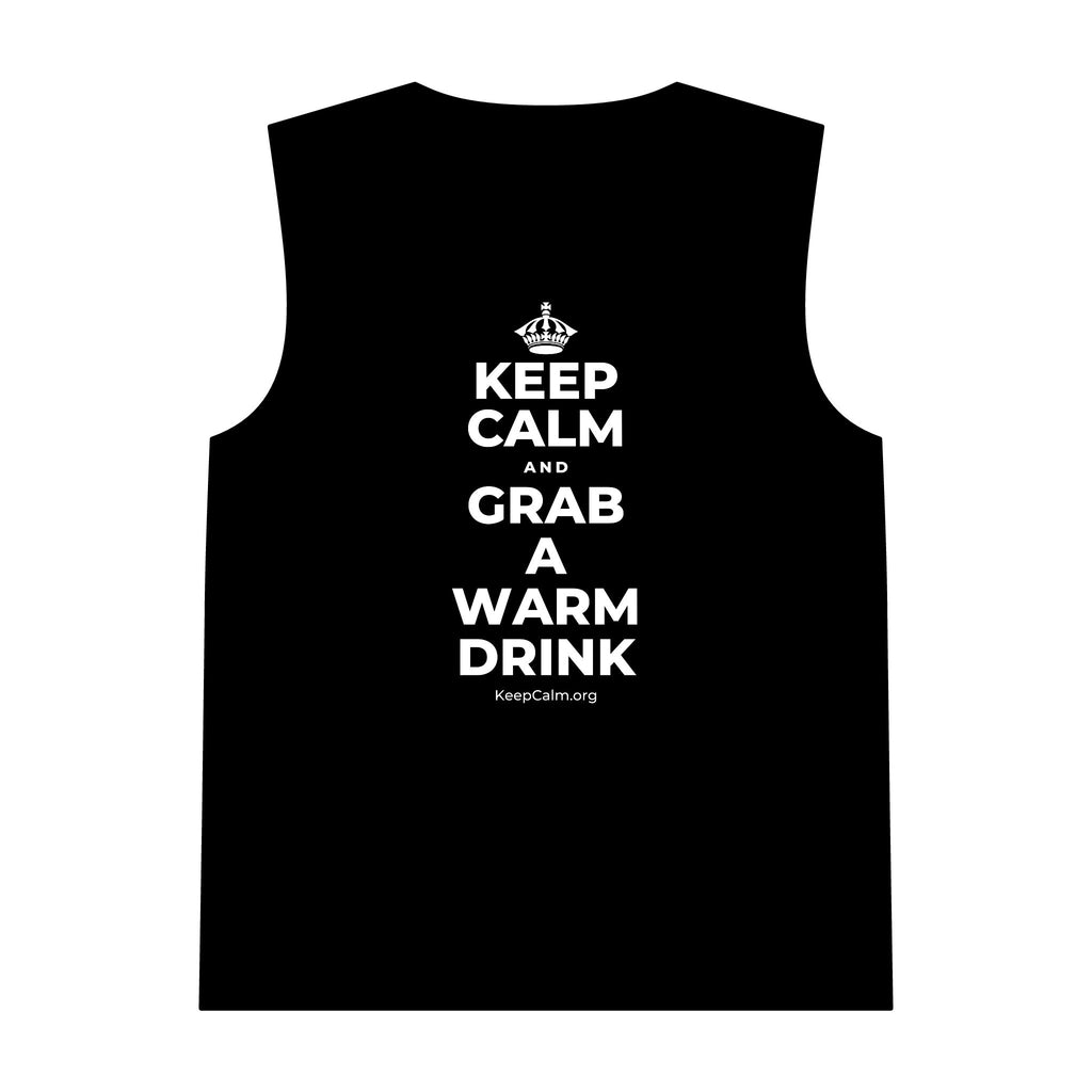 KEEP CALM AND GRAB A WARM DRINK Tank Top