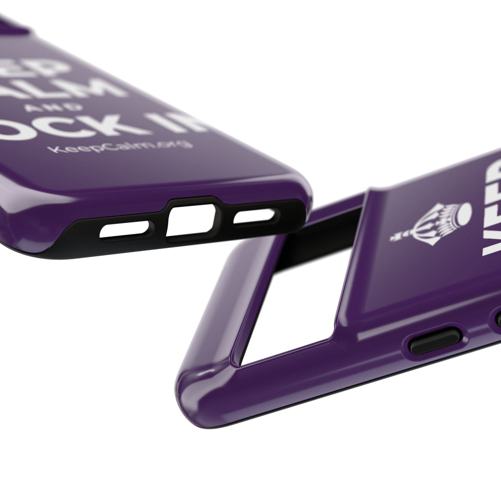 KEEP CALM AND LOCK IN Phone Case