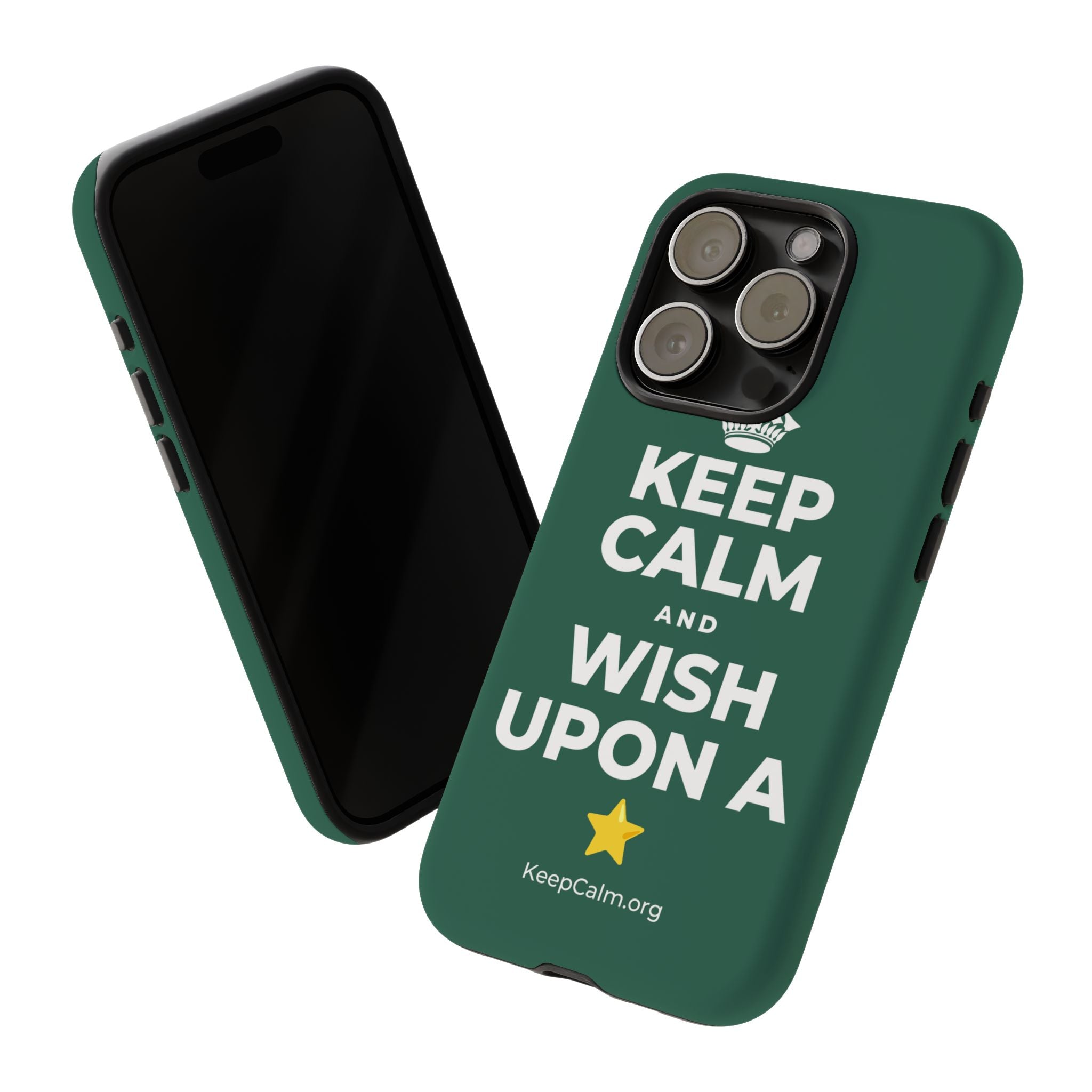 KEEP CALM AND WISH UPON A ⭐ Phone Case