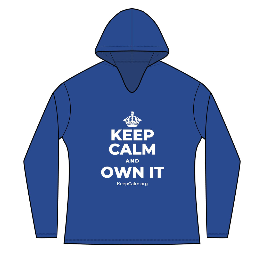 KEEP CALM AND OWN IT Women's Long Sleeve Hoodie