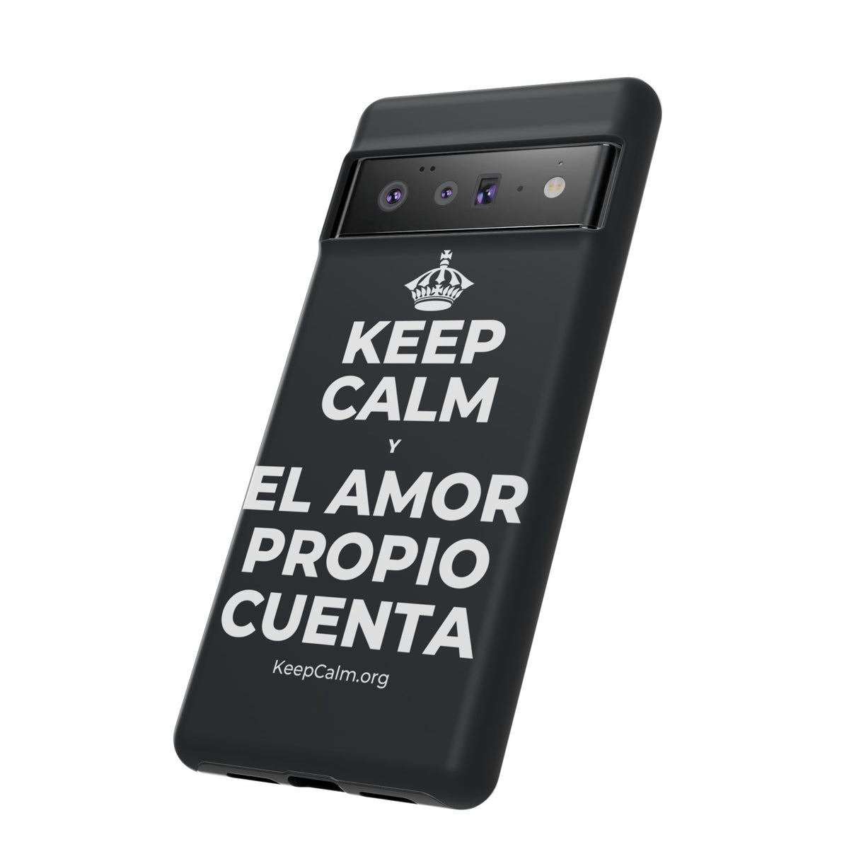 KEEP CALM Y EL AMOR PROPIO CUENTA Phone Case (Dark)