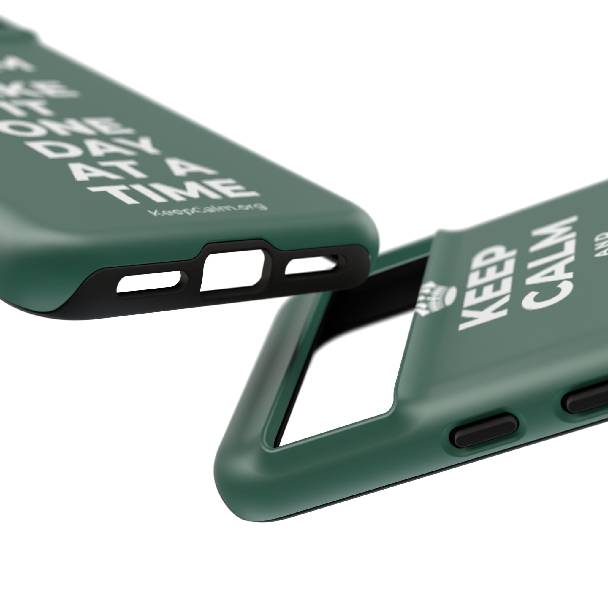 KEEP CALM AND TAKE IT ONE DAY AT A TIME Phone Case