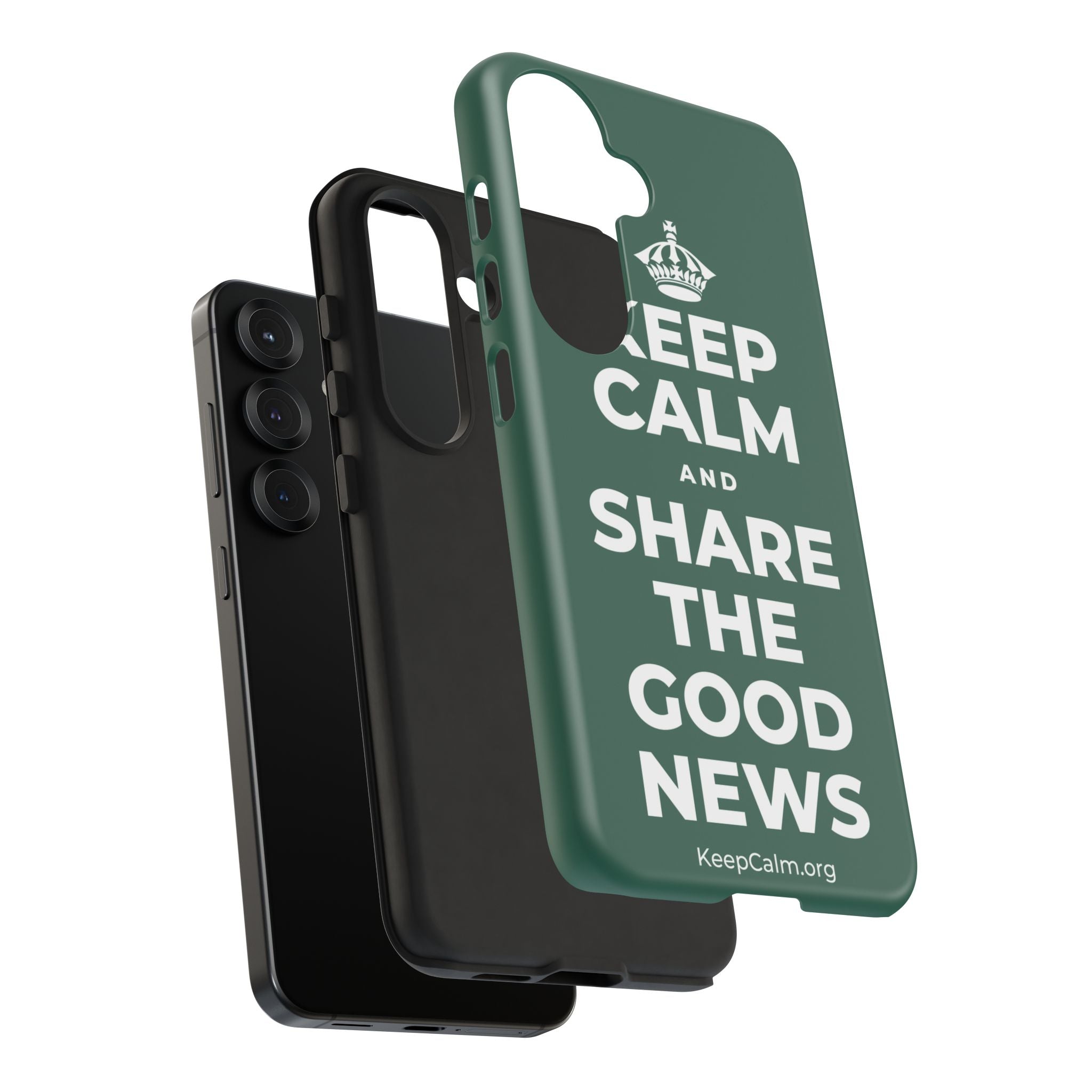 KEEP CALM AND SHARE THE GOOD NEWS Phone Case