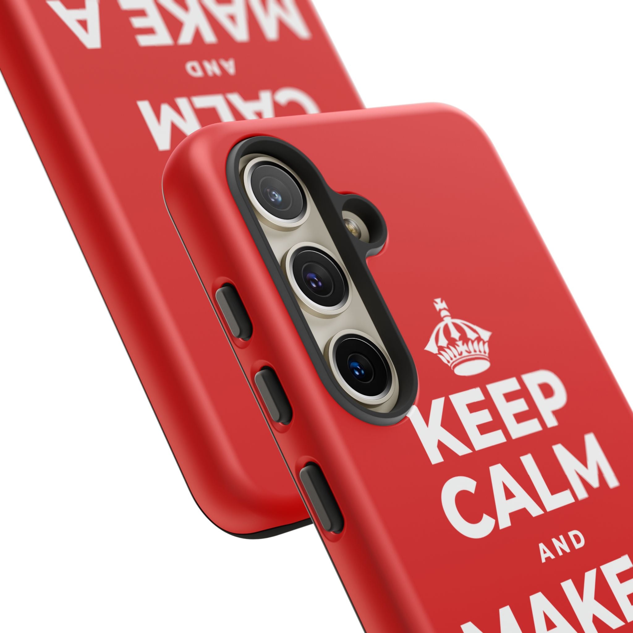 KEEP CALM AND MAKE A HAPPY MEMORY Phone Case