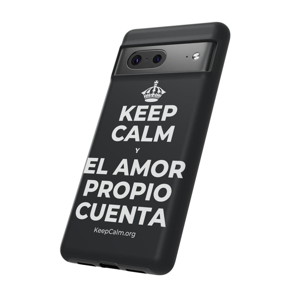 KEEP CALM Y EL AMOR PROPIO CUENTA Phone Case (Dark)
