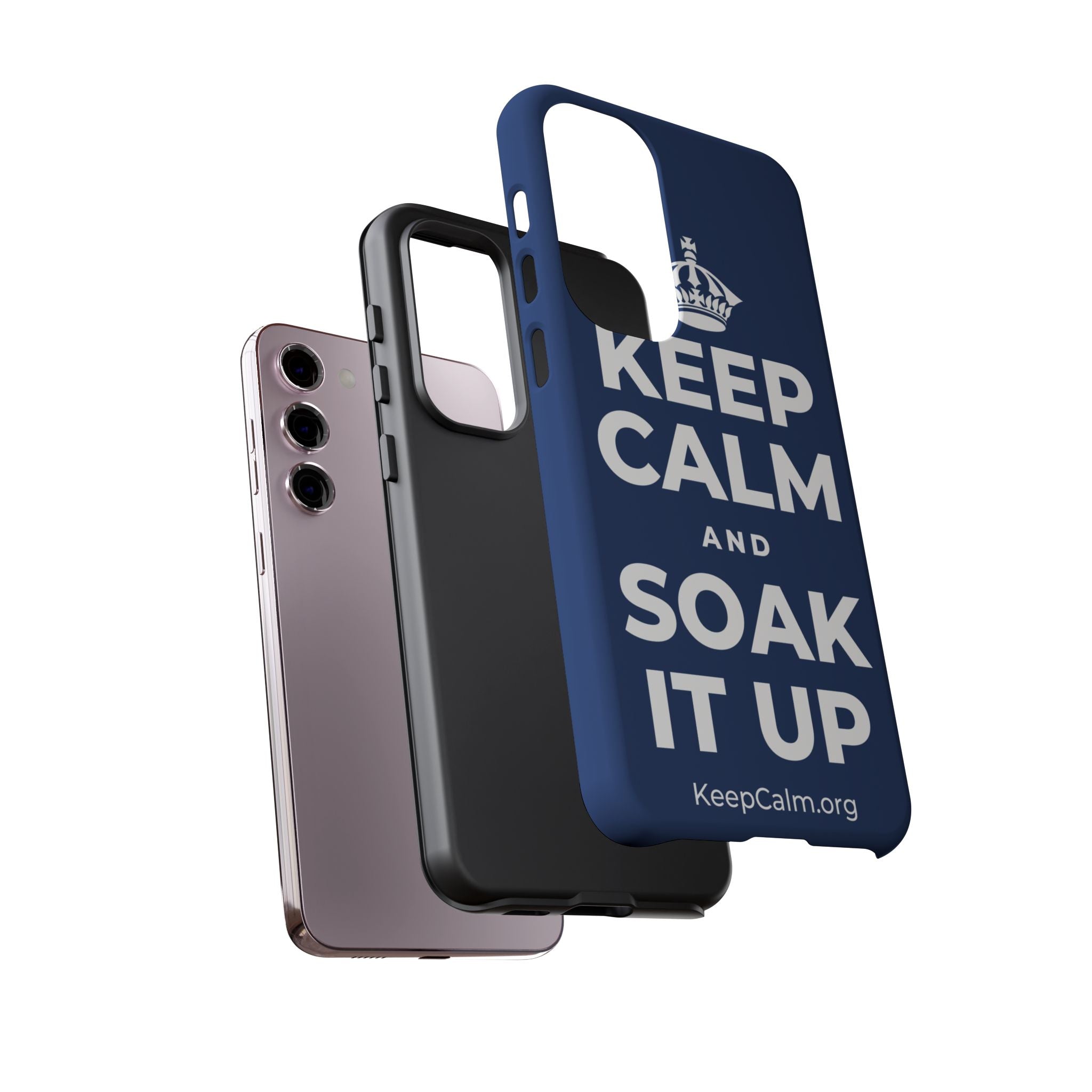 KEEP CALM AND SOAK IT UP Phone Case