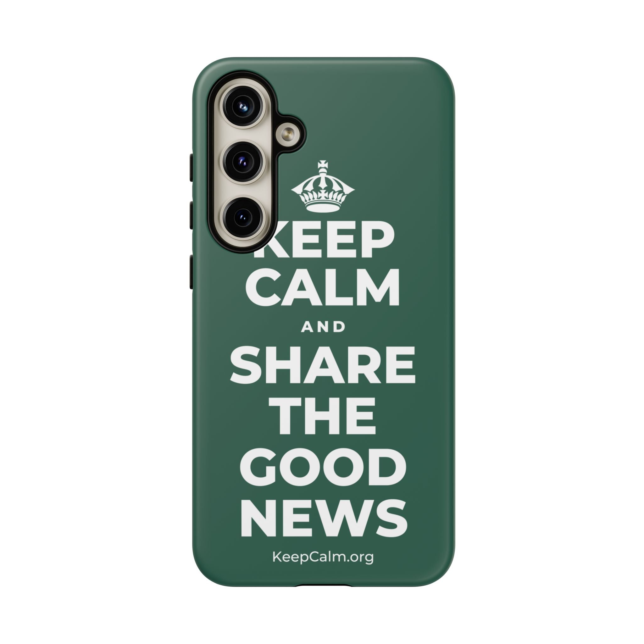 KEEP CALM AND SHARE THE GOOD NEWS Phone Case