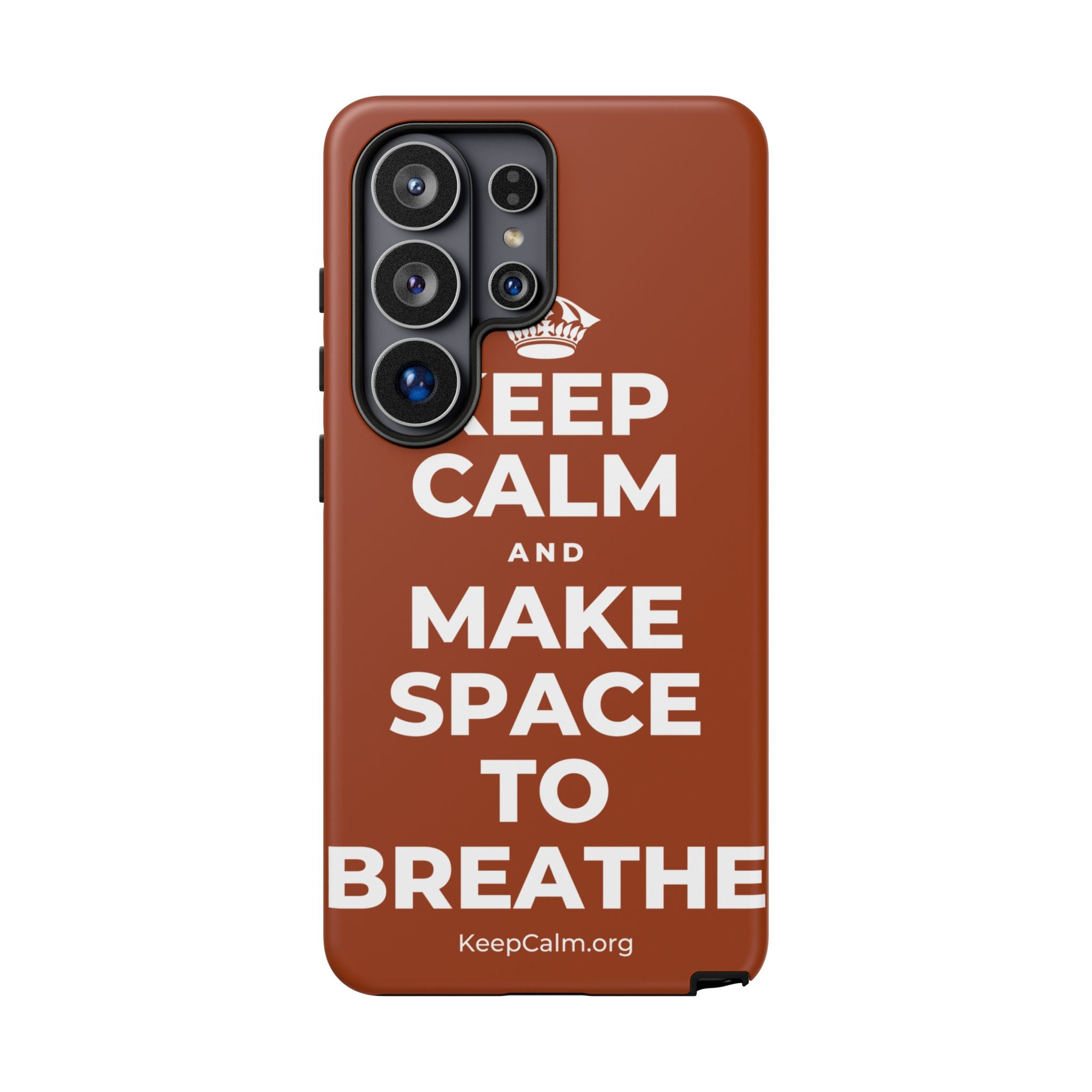 KEEP CALM AND MAKE SPACE TO BREATHE Phone Case