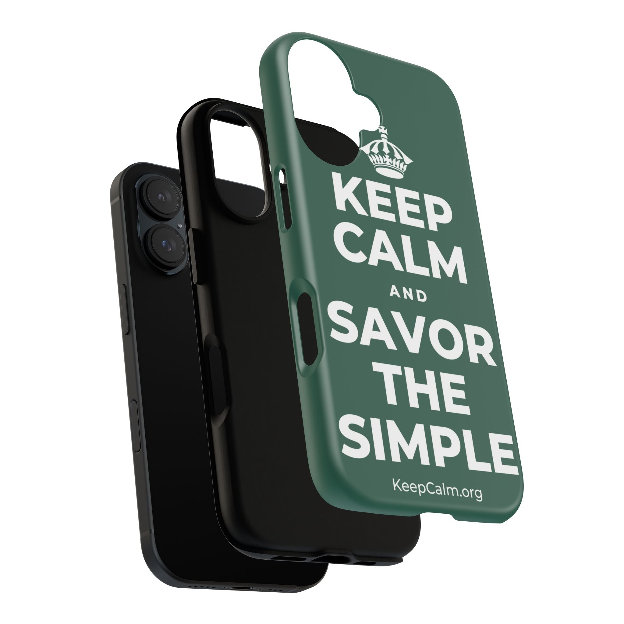 KEEP CALM AND SAVOR THE SIMPLE Phone Case