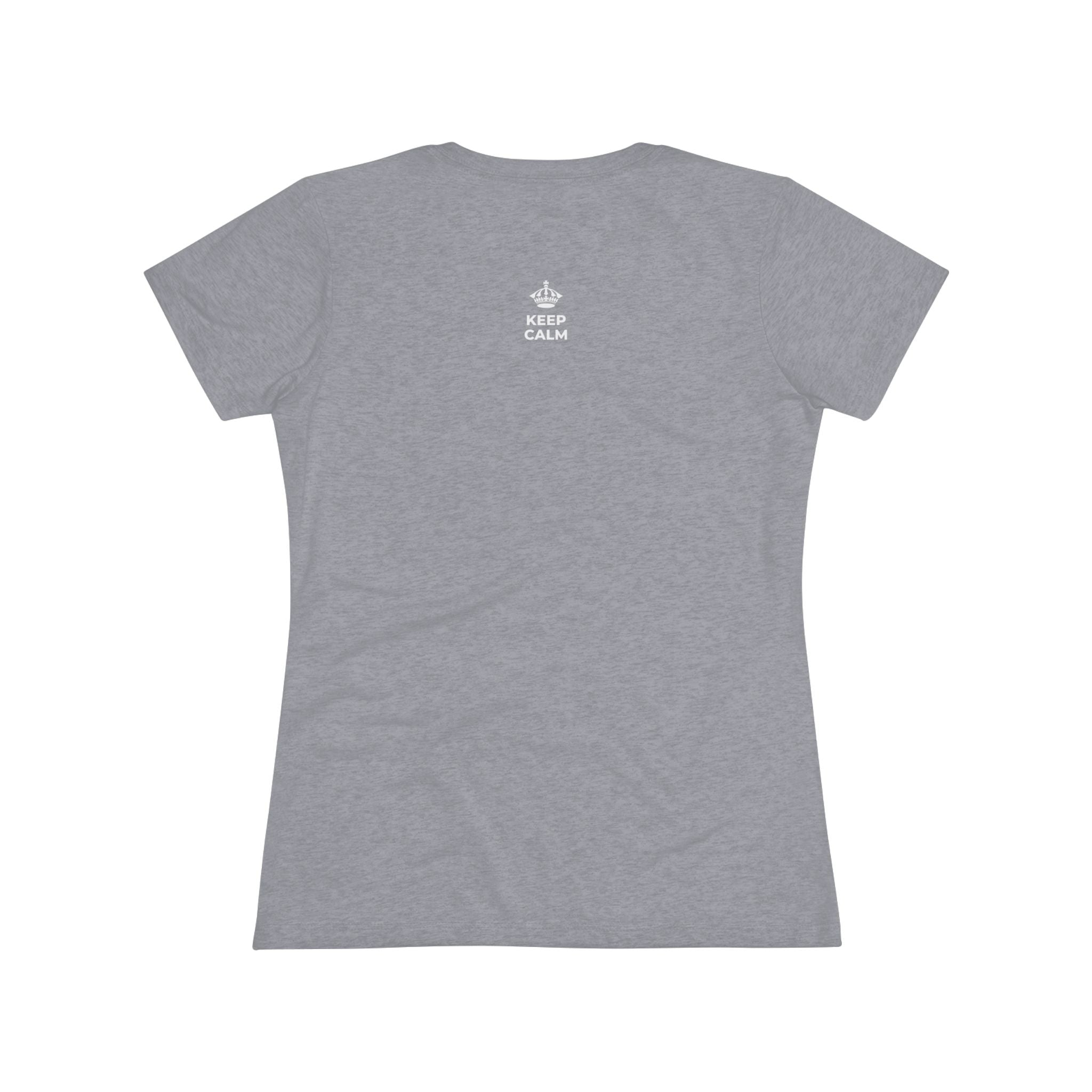 KEEP CALM AND FOLLOW YOUR HEART Women's Tri-Blend Tee