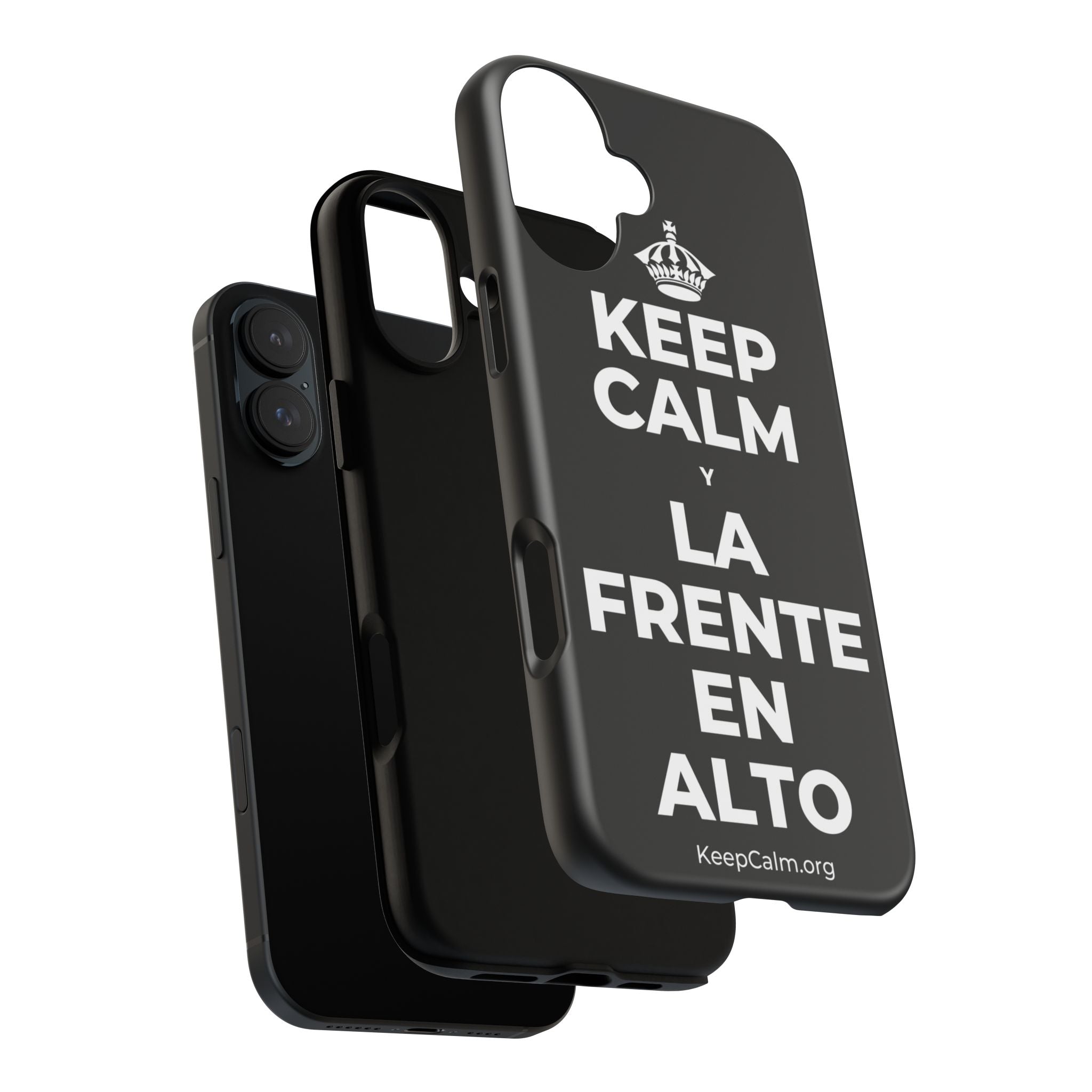 KEEP CALM Y LA FRENTE EN ALTO Phone Case